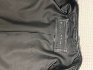 Cazadora Zara acolchada negra