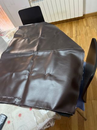 Poltrona Relax in Similpelle Nera