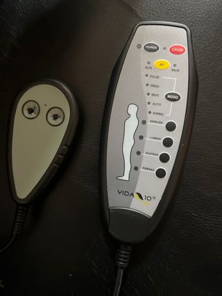 Poltrona Relax in Similpelle Nera