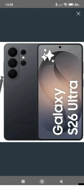Samsung Galaxy S26 Ultra 512GB Negro