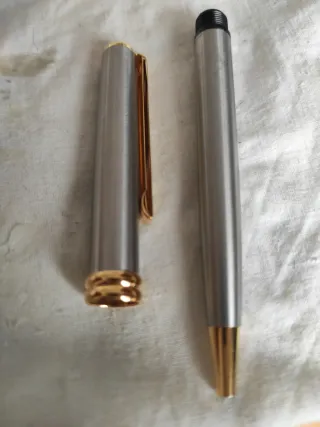 BOLIGRAFO INOXCRON GOLD 23.6kts SIN USAR