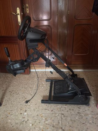 Logitech G29 con soporte y palanca