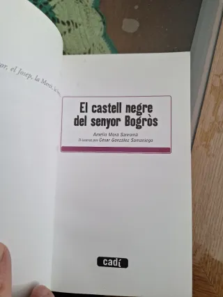 El castell negre del senyor Bogròs (catalán)