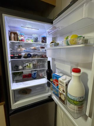 Nevera Samsung con dispensador de agua/