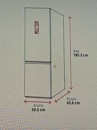 Nevera Samsung con dispensador de agua/