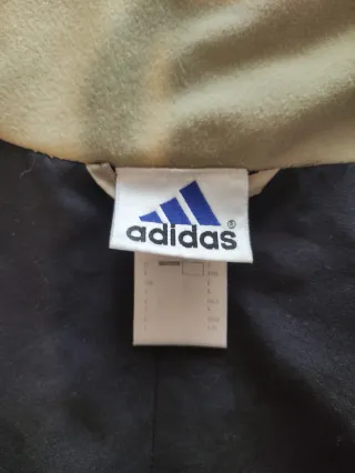 Abrigo Adidas Vintage Beige y Naranja