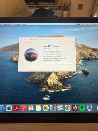 MacBook Air 2018 Plata