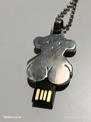 Colar Tous Ursinho Prata