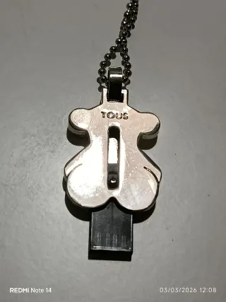 Colar Tous Ursinho Prata