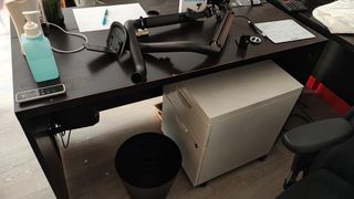 Pack 2 mesas de escritorio de madera (10€/ud)