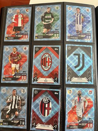 Tarjetas Topps de todo tipo