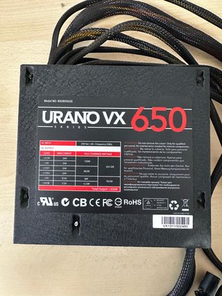 Fuente Alimentación Aerocool Lux 650W 80+ Bronze