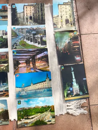 Lote 37 Postales Comunidad de Madrid. Vintage