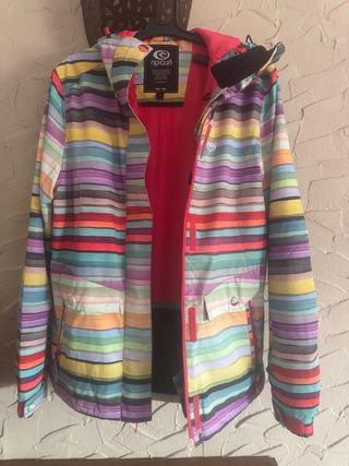 Chaqueton Mujer Rip Curl Multicolor Rayas