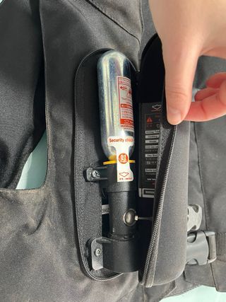 Chaleco Airbag Hípica Hit-Air + Una Bombona Extra