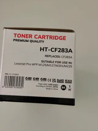 PACK DE 2 UNIDADES.Tóner HP HT-CF283A Premium