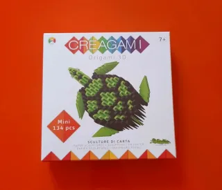 Kit Creagami Origami 3D Tartaruga 134 pezzi