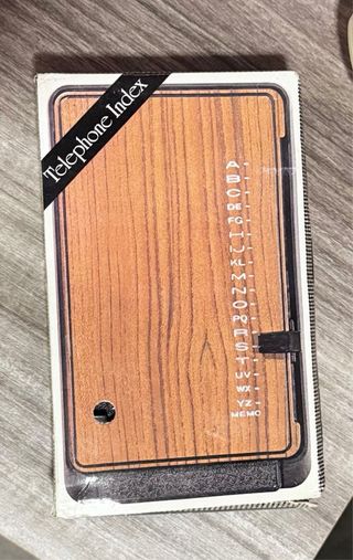 Rubrica tascabile vintage. Napoli