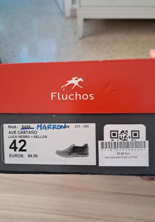 Zapatos Fluchos caballero marrones talla 42