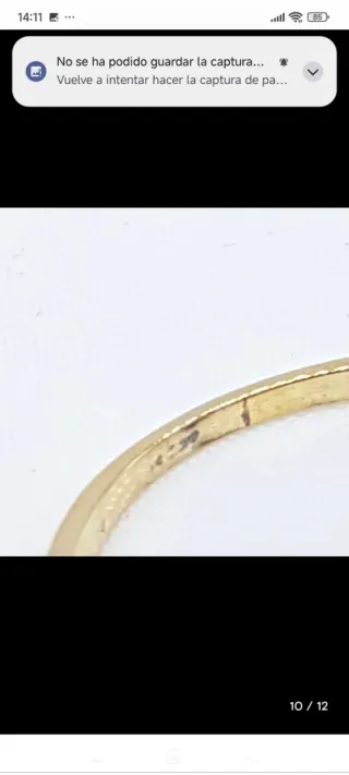 Anillo Oro y Plata con Diamantes