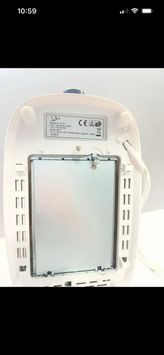 Tostadora Stilo Box de Jata, blanca.