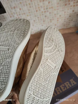 Sneakers donna Carrera oro taglia 37