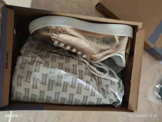 Sneakers donna Carrera oro taglia 37