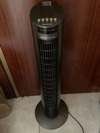 Ventilador Taurus Torre Negro/Gris