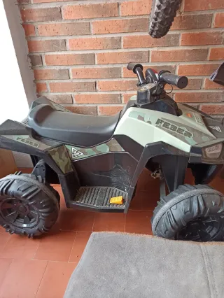 Quad Feber Batería Niños Camuflaje