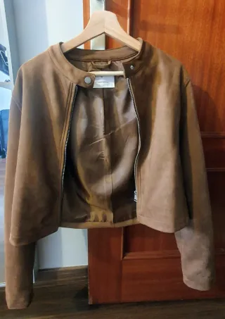Chaquetante marrón talla M.