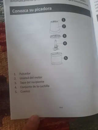 Picadora eléctrica Simple