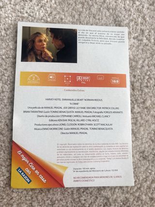 DVD A Crime (Español)