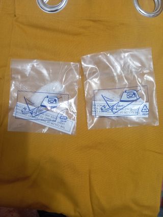 Cortinados Amarelo Ocre