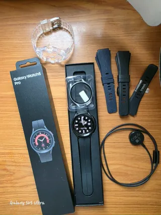 Samsung Galaxy Watch 5 Pro Negro/Plata