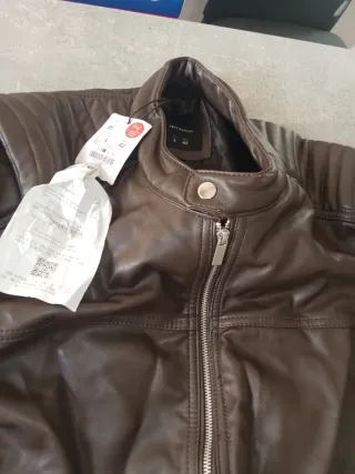Chaqueta Lefties Marrón Talla L Nueva Con etiqueta
