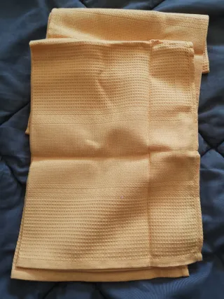 Panos de cozinha amarelos