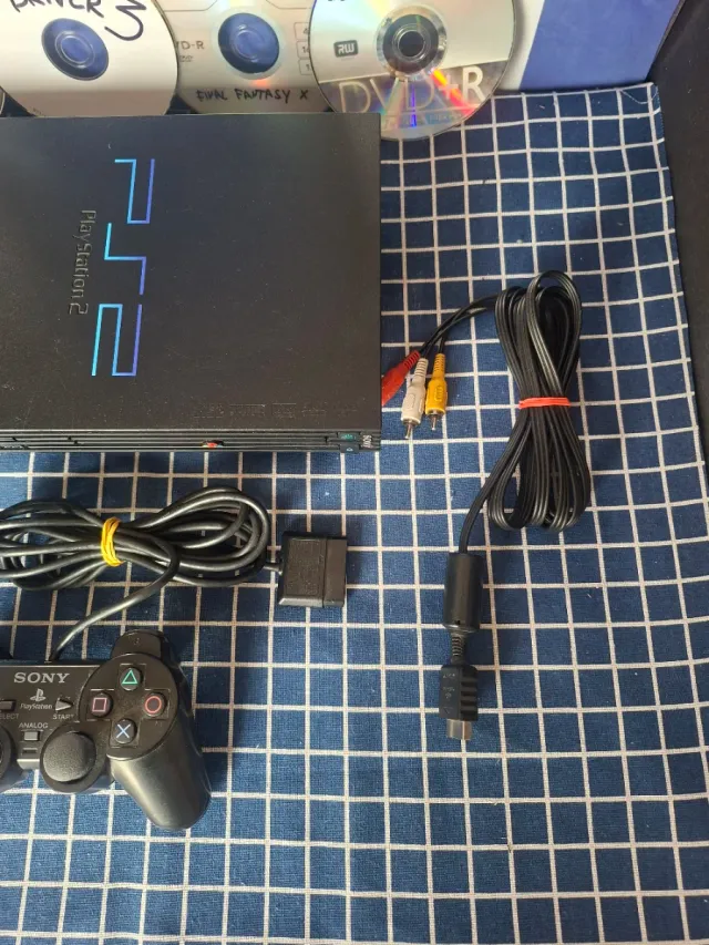 PS2 FAT ORIGINAL COMPLETO