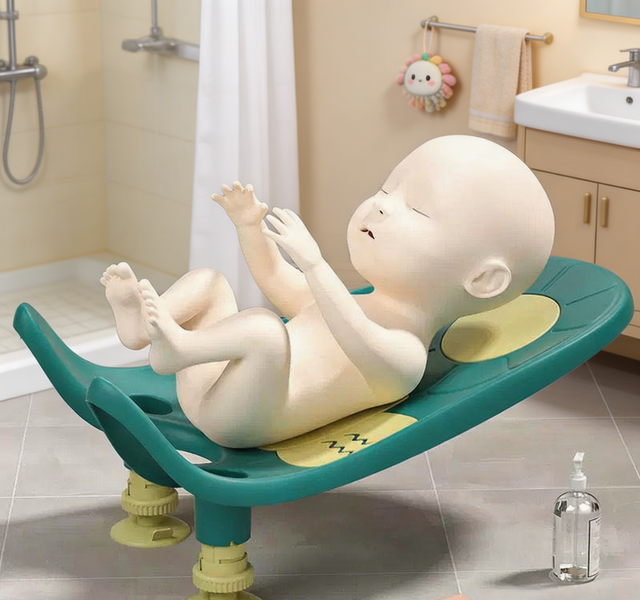 Asiento de apoyo para baño de bebé
