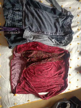 Lote 2 Camisetas Desigual Talla L