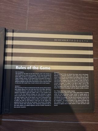 Sudoku Remember Products