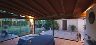 Cerramiento Cortinas de Cristal Proftek.