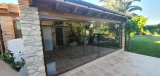 Cerramiento Cortinas de Cristal Proftek.