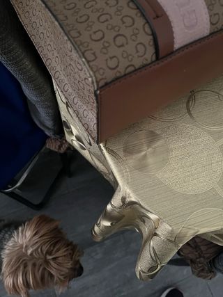 Bolso Guess Mujer Marrón y Rosa