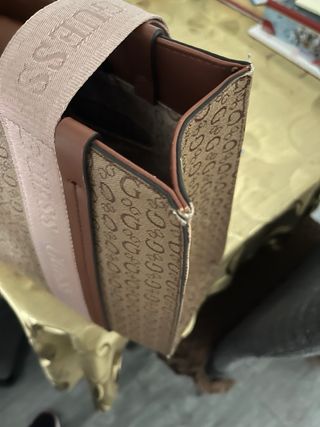 Bolso Guess Mujer Marrón y Rosa