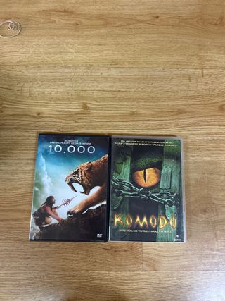 Lote 10 Películas DVD Acción/Drama/Terror