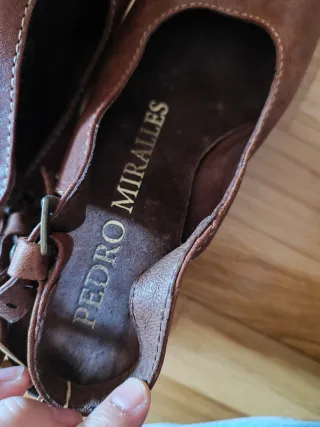 Tacones Pedro Miralles Piel Marrón