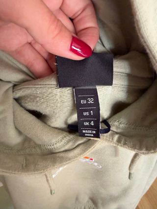 Sudadera Corta Ellesse Verde