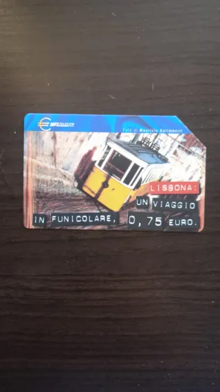 Carta Telefonica Telecom Lisbona 0,75 Euro