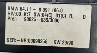 Mando Climatizador BMW E39 641183911860 64.11-8 391 186.0 GARANTIA