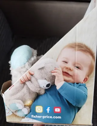 Peluche Nutria Interactiva para Dormir